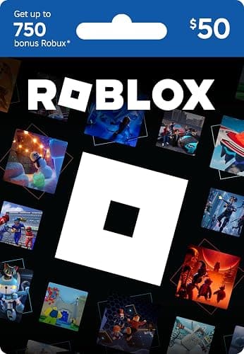 Roblox Physical Gift Card [Includes Free Virtual Item] [Redeem Worldwide] - $50 - Image 1