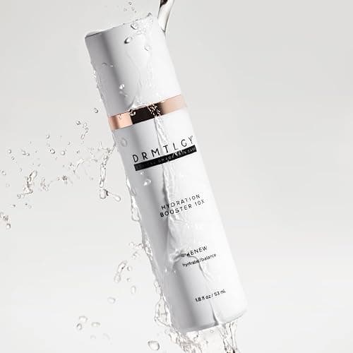 DRMTLGY Hydration Booster 10X – Hyaluronic Acid Serum for Intense Hydration & Skin Plumping – With Soybean, Green Tea & Aloe – Reduces Fine Lines & Boosts Moisturizer Absorption – 1.8 fl oz thumbnail 2