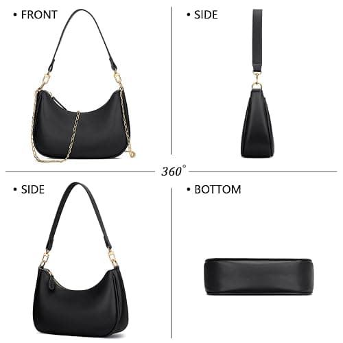 KKXIU Shoulder Bag for Women Cute Hobo Purses and Handbags Retro Clutch Underarm Purse thumbnail 5