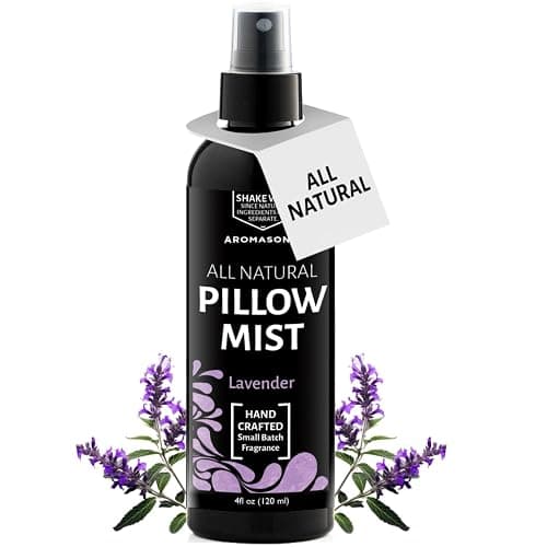 Aromasong Lavender Pillow Spray For Sleeping - All Natural Calming Linen & Bedtime Sleep mist For Deep Sleep - Pillow Spray Aromatherapy With Botanical Essential Oils for Relaxing Stress - Image 1