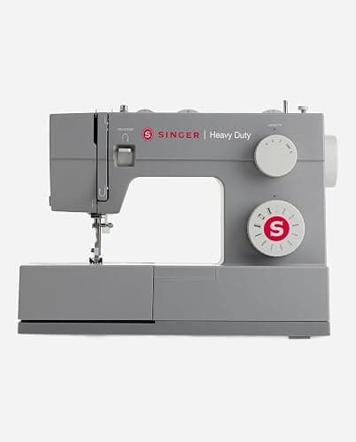 SINGER® 4411 (Grey) High Speed Heavy Duty Sewing Machine with Accessories | 11 stitches deliver 69 applications, 50% more power for denim and canvas, metal frame, 4-step buttonhole, 1100 stitches/min thumbnail 14