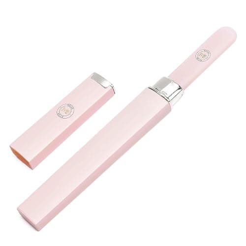 Malva Belle Best Crystal Glass Nail File for Women - File & Travel Case Set - Heavy Duty for Natural Nails, Gel - Professional Nail Shaper – Nail Care Essentials - Pastel Pink 2mm - Image 1