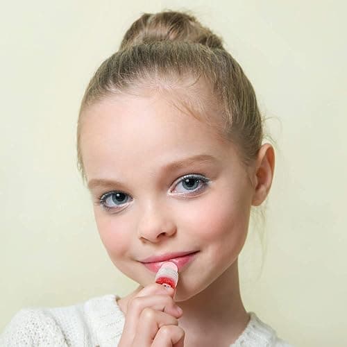 Expressions girl 12pc Roll On Lip Gloss Set with Carrying Case, Glossy Lip Make-up for Kids and Teens - Fruity Flavors, Non Toxic, Kid Friendly, Party Gift, Best Friends - 12 Pack Flavored Lip Gloss thumbnail 9