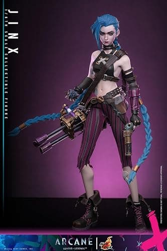 Hot Toys TMS137 LOL: Arcane Jinx 1/6 Scale Collectible Figure thumbnail 9