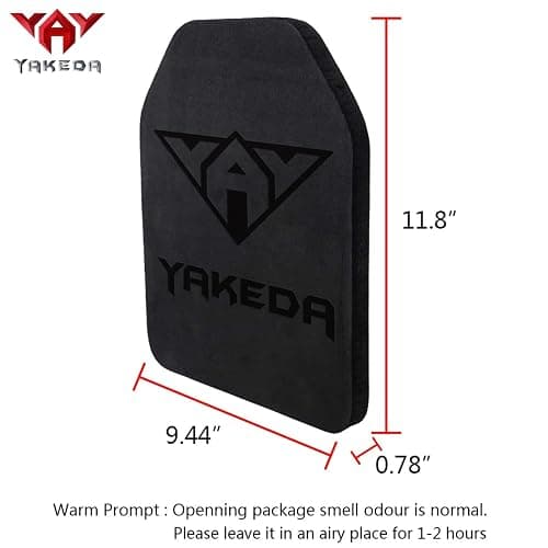 vAv YAKEDA Tactical Airsoft Paintball EVA Vest Inner Liner Foam 10 in x 12 in Black 2 PCS Pad Plates thumbnail 3