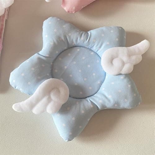 Y2K Drink Coasters Set of 2, Cute Star with Angel Wings Drink Cup Coasters for Desk Decor, Cushioned Coaster for Mugs for Girly House Decor Gift Photo Prop (Wings) thumbnail 4