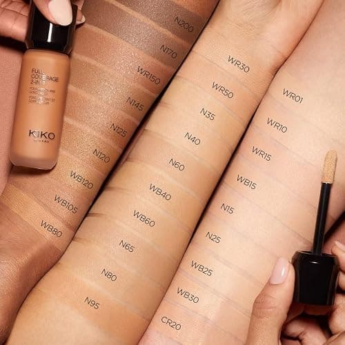 KIKO Milano Full Coverage 2-in-1 Foundation & Concealer 09 - WB 60 | Fond De Teint/Correcteur 2 En 1 À Couvrance Élevée, Liquide thumbnail 2