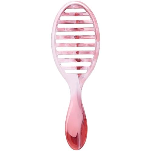 Wet Brush Speed Dry Hair Brush, Pink (Sweet Seaglass) - Vented Design & Soft HeatFlex Bristles Are Blow Dry Safe - Ergonomic Handle Manages Tangles - Pain-Free Hair Accessories thumbnail 2