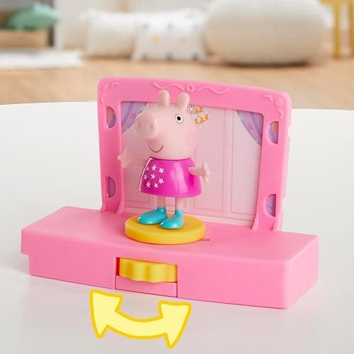 Peppa Pig Peppa’s Dance Party Playset with House, 2 Figures, 6 Accessories, Preschool Toys for Girls and Boys, Kids Gifts, Ages 3+ (Amazon Exclusive) thumbnail 8