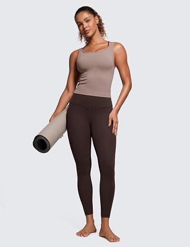 CRZ YOGA Butterluxe Yoga Leggings 25" - High Waisted Buttery Soft Womens Workout Lounge Pants thumbnail 3