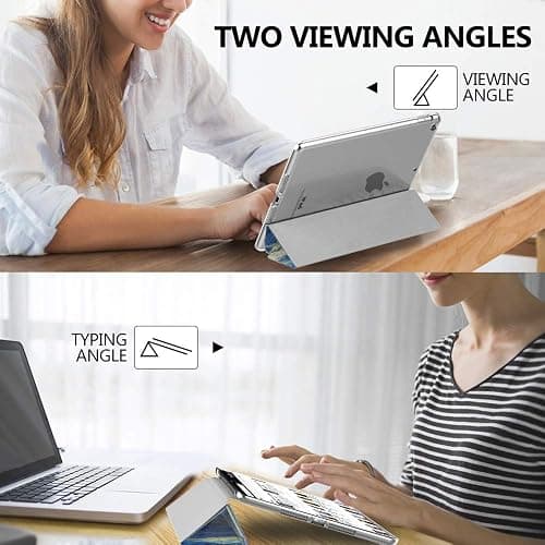 MoKo Slim Smart Stand Cover Case for iPad 10.2 Inch 2021/2020/2019 with Auto Wake/Sleep thumbnail 6