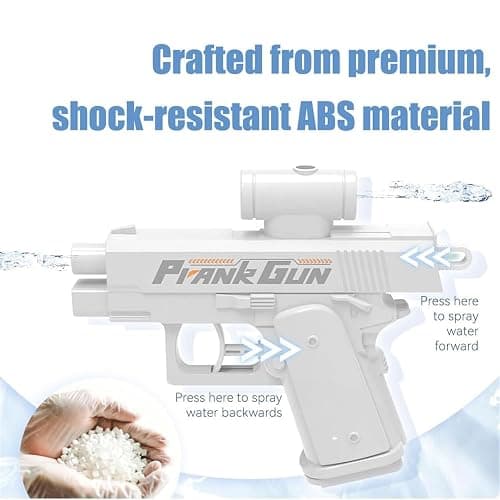 Prank Water Gun, Prank Two-Way Water Gun, Prank Squirt Gun, Creative Pranks Battle Toy Waters Guns Fight, Hilarious Novelty Toy for Parties & Summer Fun (Blue) thumbnail 5