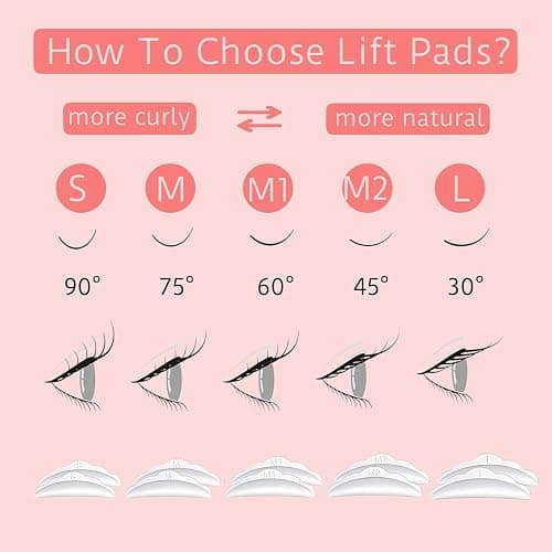 2026 Upgraded Lash Lift Kit for Perming,Curling and Lifting Eyelashes |Semi-Permanent Salon Grade Supplies for Beauty Treatments,Includes Eye Shields,Pads and Accessories thumbnail 5