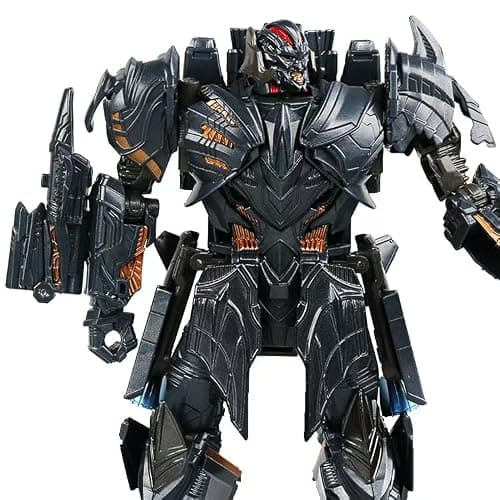 Action Figures, Deformation Model Aeroplane Toy,Portable Aeroplane Model Alloy Deformed Robot for Kids Boys and Girls thumbnail 5