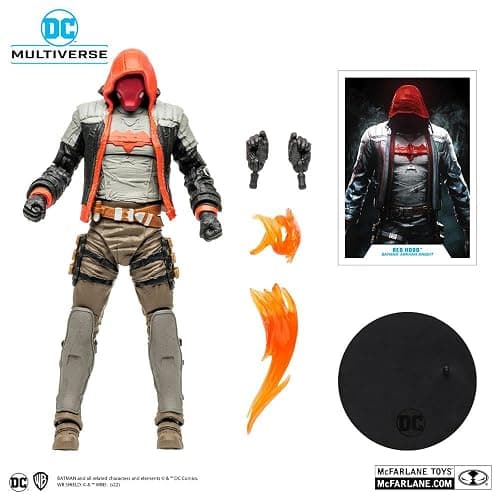 McFarlane Toys - DC Gaming 7IN Figures WV8 - RED Hood thumbnail 3