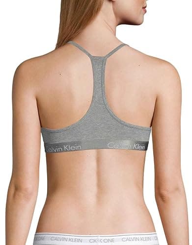 Calvin Klein Women's Motive Cotton Lightly Lined Bralette Bra thumbnail 2