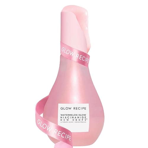 Glow Recipe Watermelon Niacinamide Dew Drops - Brightening, Plumping Hydrating Face Serum, Makeup Primer + Liquid Highlighter with Hyaluronic Acid - Dewy & Glowing Korean Skin Care (80ml) - Image 1
