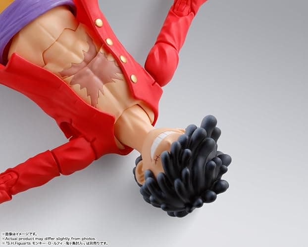 TAMASHII NATIONS - One Piece - Monkey D. Luffy -GEAR5- S.H.Figuarts Action Figure | One Piece 6 Inch Action Figure S.H. Figuarts - Monkey D Luffy Gear5 Reissue thumbnail 10
