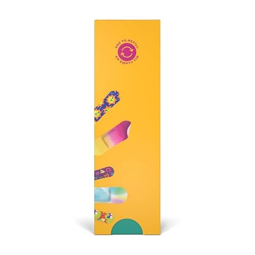 Welly Bravery Badge Value Pack | Adhesive Flexible Fabric Bandages | Assorted Shapes and Patterns for Minor Cuts, Scrapes, and Wounds - 100 Count thumbnail 7