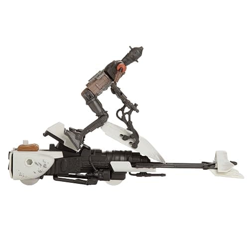 STAR WARS Epic World of Action IG-11 & Grogu Speeder Bike, 4-Inch Scale Action Figures & Vehicle, Toys for Boys & Girls Ages 4+ thumbnail 4
