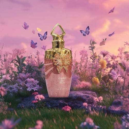 Paris Corner | Papillons Des Vents Eau de Parfum – 3.4 Fl Oz | Feminine Floral Gourmand with Mandarin, Vanilla Orchid, Orange Blossom, Tonka Bean | Elegant Long-Lasting Fragrance thumbnail 4