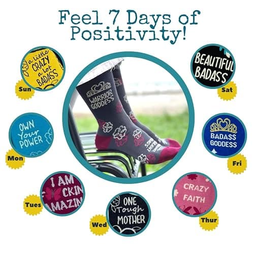 SHEROCIOUS | fun socks for women | cheer me up gifts | best postpartum gifts for mom | girl power gifts thumbnail 4