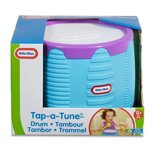 Little Tikes Tap-A-Tune Drum Baby Toy, Multi Color (643002), 9.25 L x 9.25 W x 6.30 H Inches thumbnail 3