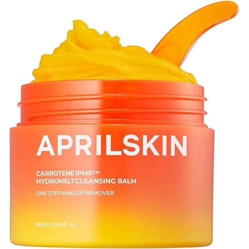 APRILSKIN Carrotene IPMP Hydromelt Cleansing Balm, 3.04 fl.oz, Noncomedogenic, Grapefruit Peel Oil, O-Cymen-5-Ol helps reduce blackheads & breakouts, for sensitive & oily skin, Korean Skincare - Image 1