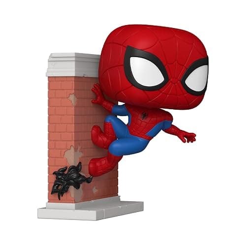 Funko Pop! Premium: Spider-Man - Spider-Man Leaning - Marvel Comics - Fumetti Marvel - Esclusiva Amazon - Figura in Vinile da Collezione - Idea Regalo - Merchandising Ufficiale - Superheroes Fans thumbnail 2