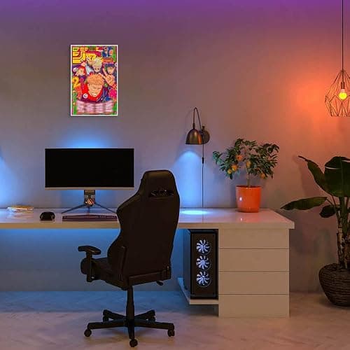 Unframed J-jk Poster Manga Cover Canvas Wall Art Print for Bedroom Dorm Playroom Living Room Wall Decor 8x12 Inch B thumbnail 4