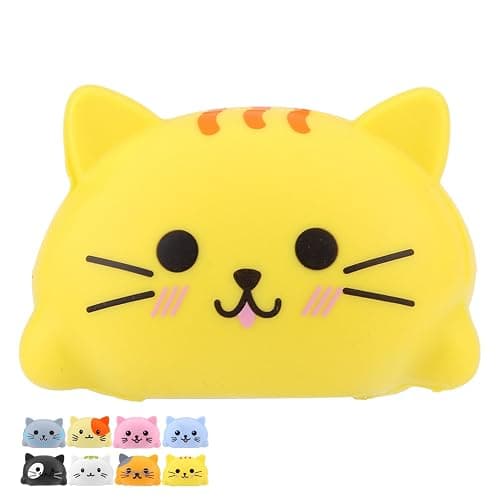 POENVFPO Musical Scale Touch Sensitive Music Piano Learning Toy Fun Cats Dogs Set for Kids Adults, Silicone Kittens Puppies Toy Gift for Friends, Colorful Set of 8 (Cat) thumbnail 4