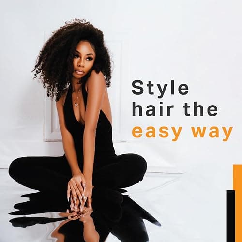 AmPro Shine-n-Jam Magic Fingers Gel for Braids - Provides Firm Hold with Non-Greasy Shine - Strengthens Hair with Silk Proteins - Works on Any Hair Texture to Create Multiple Styles - 8 oz thumbnail 6