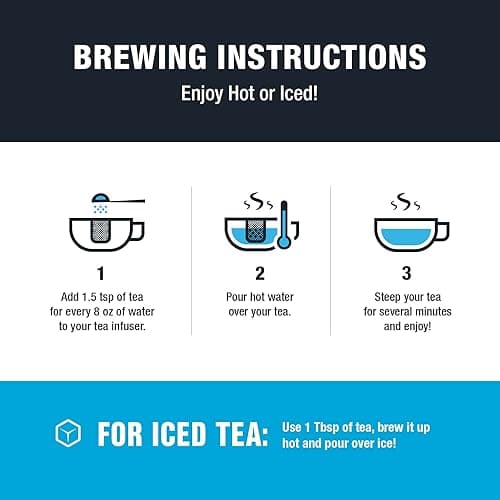 Tiesta Tea - Top 8 Favorites Sampler Set, Loose Leaf, Up to 80 Cups, High to No Caffeine, Hot & Iced, Tea Variety Pack with Green, Herbal, Black & Chai Brew, 8 Sample Pouches thumbnail 9