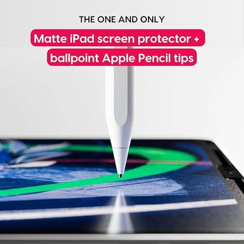 Astropad Rock Paper Pencil 2 Screen Protector for Apple Pencil 1st & 2nd Generation (2 Pack) thumbnail 2