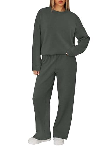 XIEERDUO Sweatsuits Women 2 Piece Outfit Matching Lounge Sets Fall Outfits 2025 Fashion Clothing Crewneck Track Suits thumbnail 4