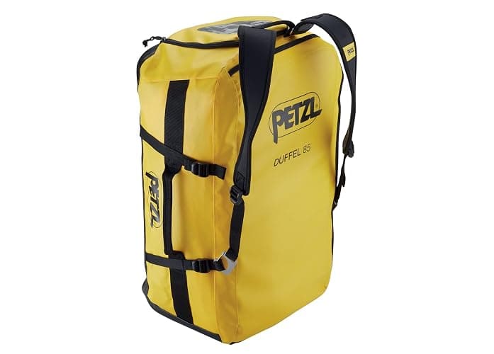 PETZL Bag DUFFEL 85L Yellow - 85 liters Yellow/Black thumbnail 5