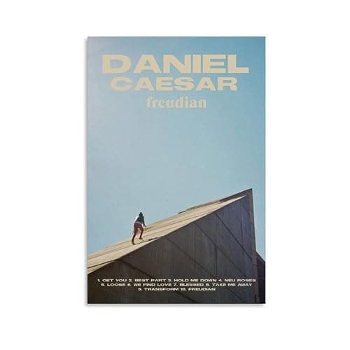 Freudian by Daniel Caesar Canvas Poster Bedroom Decor Office Decor Gifts Unframe-style 08x12inch(20x30cm) - Image 1