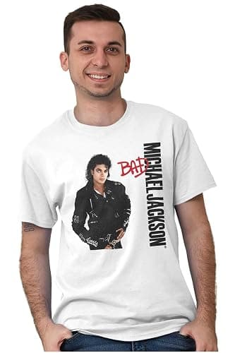 Michael Jackson Bad Album Cover Graphic T Shirt Men or Women thumbnail 5