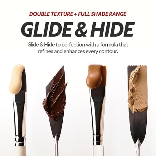 TIRTIR Glide&Hide Blurring Concealer - Creamy texture, Conceals dark circles and wrinkles, Dual formula (liquid tip & balm stick), Long-lasting wear, Korean Makeup, #2C, 0.28 Oz thumbnail 7