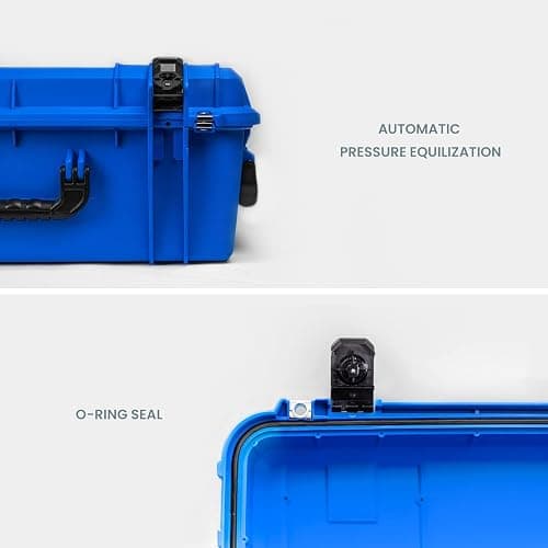 Seahorse 920 Professional Camera Protective Hard Case with Accuform Foam - TSA Approved/Mil Spec / IP67 Waterproof/USA Made for Professional Photographers Camera Enthusiasts - 920 - Foam - Black thumbnail 4