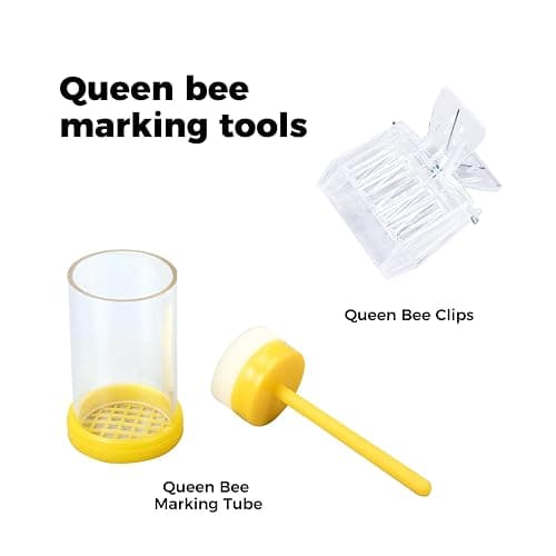 POLLIBEE 22 Pcs Beekeeping Tools, Bee Hives Starter Kit Beekeeping Supplies, Equipment with Bee Smoker for Beekeeping, Necessary Bee Hive Tools for Beginners and Beekeepers thumbnail 5