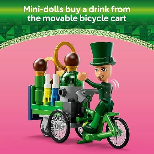 LEGO Wicked Welcome to Emerald City, Collectible Game for Girls and Children from 9 Years with Tower Toy to Build and 5 Movie Characters including Glinda and Elphaba, Gift Idea 75684 thumbnail 5