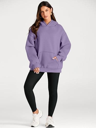 Trendy Queen Womens Oversized Hoodies Fleece Sweatshirts Fall Fashion Pullover Sweaters Winter Clothes thumbnail 5