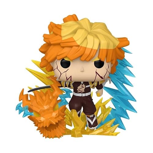 Funko POP! Premium: Demon Slayer - Zenitsu with Chase | Official Merch - Collectable Vinyl Figurine for Shelf Display - Birthday Gift Idea for Fans and Collectors thumbnail 2