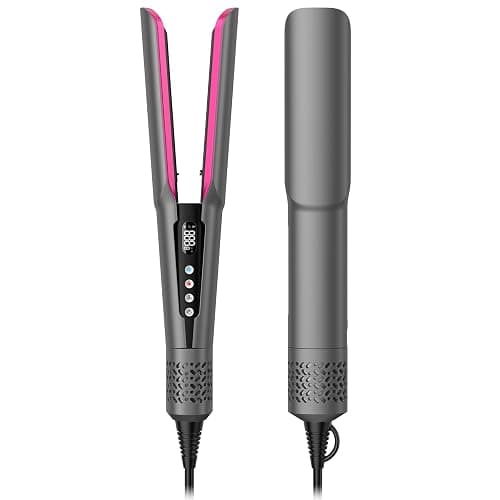 slopehill 2-in-1 Hair Straightener and Blow Dryer, Professional Flat Iron with High-Speed Airflow Technology for Straight, Smooth Hair - Image 1