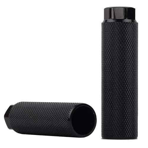 SMALLSTARIII Bike Pegs 2Pcs Aluminum Alloy Anti-Skid Lead Foot Bicycle Pegs 3/8 inch Axles - Image 1