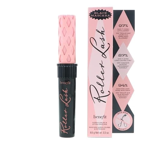 Benefit Cosmetics Roller Lash Curling & Lifting Mascara 0.30 oz / 8.5 g # Black - black - 0.3 Ounce (Pack of 1) thumbnail 3