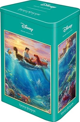 Schmidt Spiele 59927 Thomas Kinkade, Disneys Arielle, Puzzle da 500 Pezzi thumbnail 3