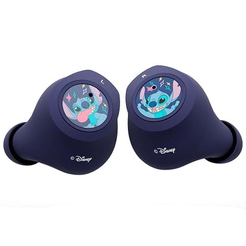 Disney Lilo and Stitch Bluetooth Earbuds w/Charging Case- Wireless Headphones w/Built-in Mic+ Up to 30 Hrs Playtime- Lilo and Stitch Gifts for Girls,Boys,Women,Men,All Fans of Lilo and Stitch Stuff thumbnail 2