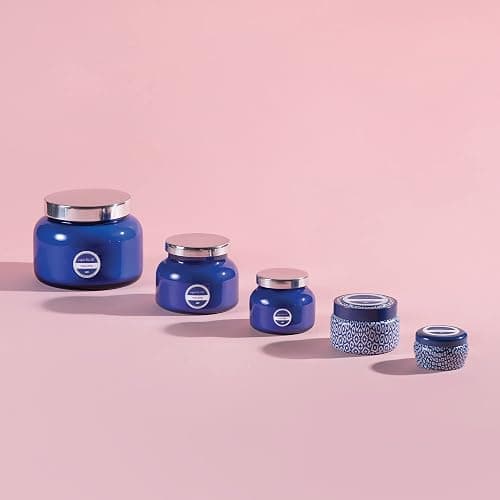 Capri Blue Volcano Scented Candles - Luxury Glass Jar Candles for Home Scented with Tropical Fruit & Sugared Citrus - Soy Wax Blend - Blue Color (19 oz) thumbnail 8
